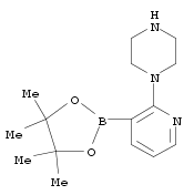 2-Piperazinylpyridine-3-boronic acid, pinacol ester